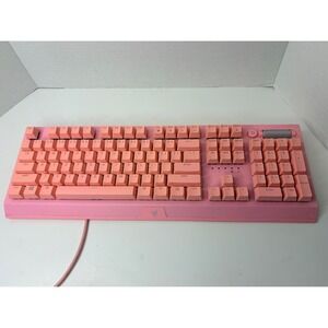 Razer Blackwidow V3 Quartz Mechanical Gaming Keyboard Grn Tactical Switch (Pink)